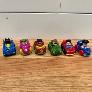 Fisher Price Little People Little Wheelies Superhero Set